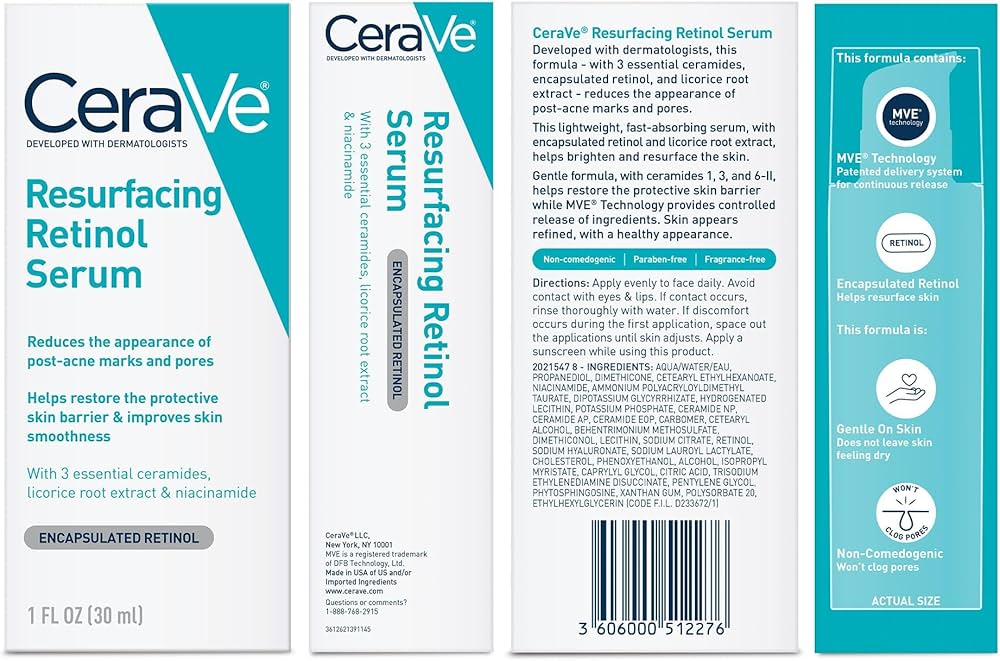 CeraVe Resurfacing Retinol Serum